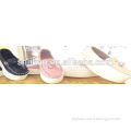 Genuine leather fashion canvas lady wedge pantshoes sneaker